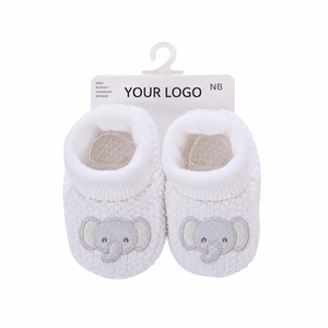 <span class=keywords><strong>Scarpine</strong></span> per Neonati con Logo Personalizzato Ricamato, Morbide Scarpe in <span class=keywords><strong>Maglia</strong></span> con Motivo Orso Panda, Antiscivolo, Prime Scarpe da Passeggio per Neonati - Product Image 2