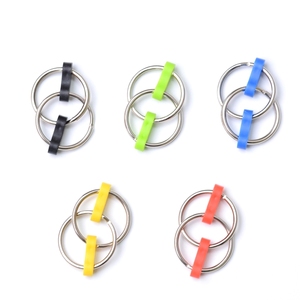 Flippy Con Lăn Xe Đạp Chuỗi Đồ Chơi Cho Căng Thẳng Cứu Trợ Bán Buôn 30Mm Kim Loại Đầy Màu Sắc Tay <span class=keywords><strong>Spinner</strong></span> <span class=keywords><strong>Fidget</strong></span> Vòng Chìa Khóa Khuyến Mại Đồ Chơi - Product Image 5