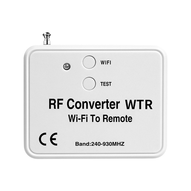 Factory 240-930mhz Tuya RF Converter DC5V for Home Gate Door Curtain and Lighting Control YET6956WTR