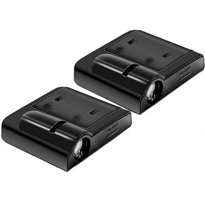 ไฟฉายโปรเจคเตอร์โลโก้ติดประตูรถยนต์ รุ่น O2 วัสดุ ABS 6W 12V 2 ชิ้น ป้ายสั่งทำพิเศษ สำหรับติดตั้งเพิ่มเติม/อัพเกรด - Product Image 4