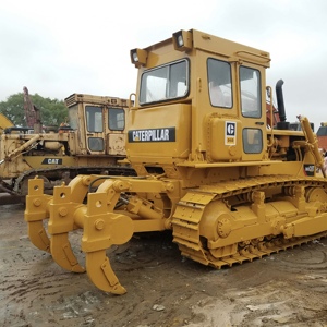 Bulldozer sur chenilles Caterpillar D6D d'origine, d'occasion, CAT, type chenilles, prix bas en vente - Product Image 1