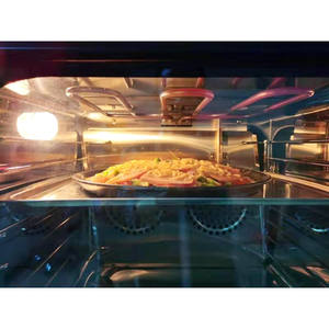 <span class=keywords><strong>Horno</strong></span> de doble <span class=keywords><strong>ventilador</strong></span> de 4 placas <span class=keywords><strong>para</strong></span> el hogar/comercial, rociador de aire caliente, <span class=keywords><strong>horno</strong></span> <span class=keywords><strong>para</strong></span> hornear pizzas, vidrio visual, <span class=keywords><strong>con</strong></span> cocción al vapor y horneado temporizado - Product Image 2