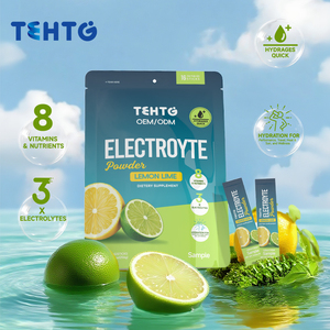 Poudre <span class=keywords><strong>de</strong></span> boisson solide OEM, complément alimentaire, sachets d'électrolytes pour adultes, emballage en <span class=keywords><strong>sachet</strong></span> debout - Product Image 4
