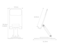 Support pliable pour iPad en alliage d'aluminium Boneruy, réglable en hauteur, support portable flexible pour tablette, compatible avec une utilisation sur bureau