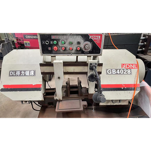 เครื่องเลื่อยสายพานแนวนอนแบบสองเสา รุ่น GB4230 พร้อมระบบไฮดรอลิกสำหรับตัดโลหะ ตัดเหล็กเส้นกลม และเหล็กท่อสี่เหลี่ยม - Product Image 1