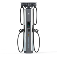 Nouvel équipement de charge pour véhicules électriques haute performance 600A DC Fast Station NACS CCS2 Starcharge Aries Plus de 100kW Blanc Entrée 200-220V