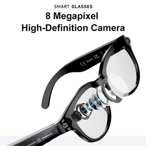 Gafas Inteligentes con Cámara para Fotografí<span class=keywords><strong>a</strong></span> # povvideo Las Mejores Gafas con IA para la Productividad y el Trabajo, Gafas Inteligentes con Cámara para Vlogging POV - Product Image 2
