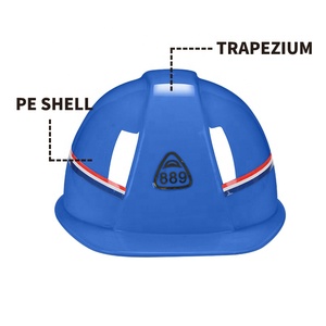 قبعة صفراء صلبة للعمل من البلاستيك - Product Image 2