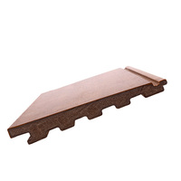 Panneaux de revêtement de mur de terrasse en bois composite d'ingénierie extérieure en PVC/PVC