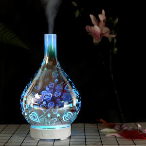 3D Glass Aroma Diffuser 0.5L USB Led <b>Light</b> Humidifier <b>For</b> Home Office Gift - Product Image 4