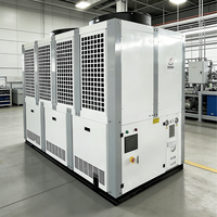 Refroidisseur à vis à air R407C 22-150 USRT avec évaporateur à calandre pour systèmes de climatisation CVC
