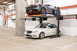 Système de stationnement automatique pour <span class=keywords><strong>garage</strong></span> à domicile avec élévateur de voiture à deux poteaux - Product Image 4
