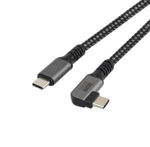 สาย USB C ถึง USB C <span class=keywords><strong>3.2</strong></span> Gen 2 3.3ft 4K 10Gbps 100W PD สายชาร์จเร็วไนลอนถัก - Product Image 2