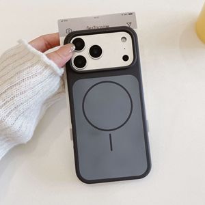 Coque de protection magnétique souple en silicone <span class=keywords><strong>mat</strong></span> coloré pour iPhone 17 Pro et iPhone 17 Pro Max - Product Image 5