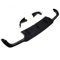 Diffuseur de style C63 authentique neuf, converti en pare-chocs arrière AMG pour Mercedes Benz Classe C W204 LCI 2011-2014 Sport