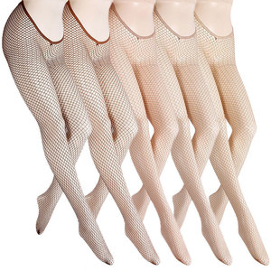 Prix d'usine, vente en gros, collants en résille à paillettes, coupe en V, plusieurs couleurs <span class=keywords><strong>de</strong></span> <span class=keywords><strong>peau</strong></span>, collants <span class=keywords><strong>pour</strong></span> femmes en maille <span class=keywords><strong>noire</strong></span> en forme <span class=keywords><strong>de</strong></span> V - Product Image 1
