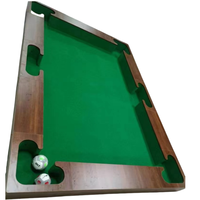Table de billard de football de qualité garantie, jeux de ballon de football pour adultes, nouvelle table de snooker avec logo personnalisable, fabriquée en bois