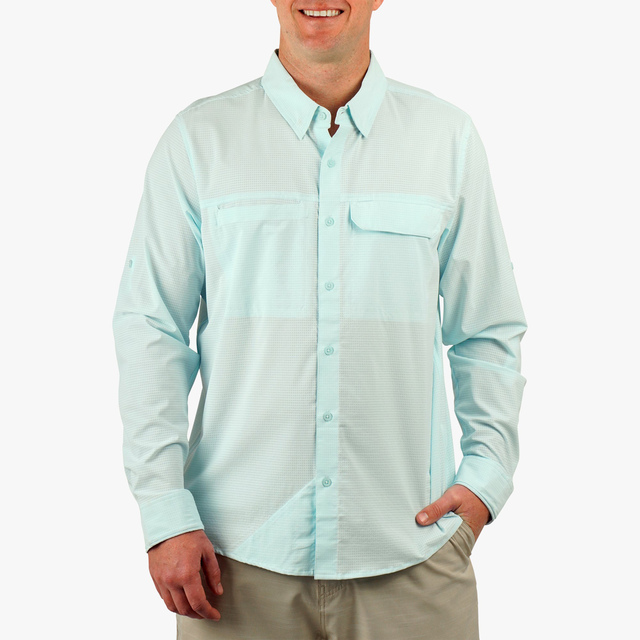 Custom Polyester Spandex Printed Polyester Sublimation Printing Moisture Wicking Tuxedo Upf 50 Vented Fishing Shirts
