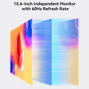 Monitor Portátil LED GetMI de 15.6 Pulgadas, <span class=keywords><strong>Full</strong></span> <span class=keywords><strong>HD</strong></span> <span class=keywords><strong>1920x1080</strong></span>, IPS Antireflejo, 60Hz, Bisel Delgado, Tipo-C, HDR 10, Tiempo de Respuesta de 4ms, Altavoz Integrado - Product Image 6