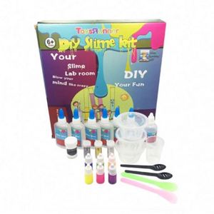 Kit de Slime de Arcilla Activadora DIY, Plastilina Esponjosa, Juguete de Plástico Suave Ecológico, Pegamento con Purpurina, Juguete Educativo y Divertido para Niños - Product Image 5