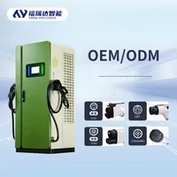 Nouvelle station de recharge rapide DC pour véhicules électriques 60KW/80KW/120KW/240KW, sur pied, double pistolet, certifiée CE, chargeur GBT pour véhicules électriques