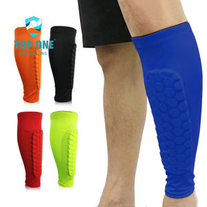 TopOne Protège-tibias de football élastiques légers Protège-mollets en mousse EVA Protecteur de football pour enfants adultes Protection des jeunes - Product Image 4