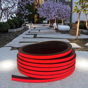 Black Housing 8mm 3535RGB Magic Horizontal Bending Smart <strong>LED</strong> Silicone Neon Flex <strong>Strip</strong> 24V IP65 Waterproof APP Control Cuttable - Product Image 3
