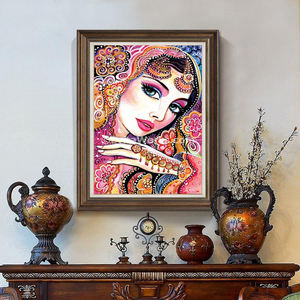 Hotsale Diamant <span class=keywords><strong>Peinture</strong></span> Par <span class=keywords><strong>Numéro</strong></span> Kits Nouveau Diy Diamant <span class=keywords><strong>Peinture</strong></span> Kit Point De Croix Sexy Fille En Japonais Anime - Product Image 6