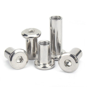 Tornillo de Cabeza Plana con Hexágono Interior de Acero Inoxidable 304 de Varios Tamaños Métricos M3-M10, Grado A2-70, de Fábrica NINDEJIN - Product Image 1