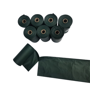 Custom Eco Friendly <b>Compostable</b> Biodegradable Pet Dog Waste Poop <b>Bags</b> on Roll - Product Image 4