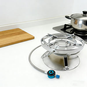 Réchaud à <span class=keywords><strong>gaz</strong></span> professionnel léger en acier inoxydable pour le <span class=keywords><strong>camping</strong></span>, coupe-vent, mini-réchaud à <span class=keywords><strong>gaz</strong></span> haute puissance, adapté à toutes les saisons - Product Image 1