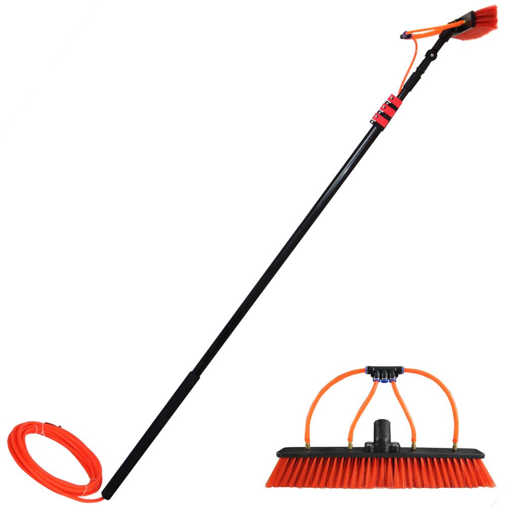 Extenclean, 6 метров, телескопическая щетка для чистки солнечных панелей