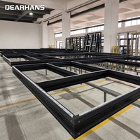 Fenêtre à battant en aluminium avec poignée Roto, isolation thermique, étanche, économie d'énergie, personnalisable pour villa et maison
