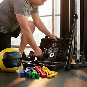 VIGFIT - Set de Gimnasio Compacto para el Hogar, para Quemar Grasa y Adelgazar Todo el Cuerpo, Entrenamiento Cardiovascular, Kit que Ahorra Espacio, Rack de Entrenamiento Funcional - Product Image 4