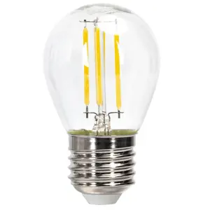 Ampoule LED G45 E27 8W transparente, économe en énergie, longue durée de vie, idéale pour l'éclairage décoratif et d'ambiance. - Product Image 1