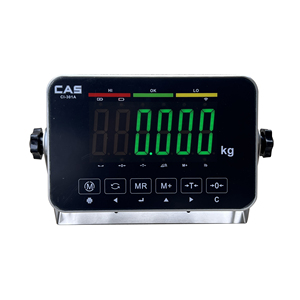 Màn hình cân sàn công nghiệp thương hiệu Korea Cas Ci-301i, chỉ báo cân sàn Ci301i, cân nền bằng nhôm có cổng USB - Product Image 1