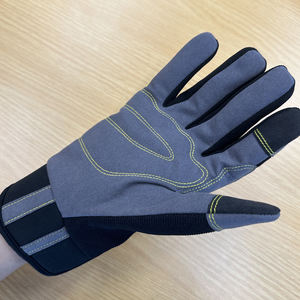 NMsafety iyi dayanıklılık sentetik eldiven iş deri dikiş eldiven şantiye eldiven - Product Image 6