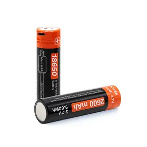 Li-ion 18650 Battery 2600 미리암페르하우어 3.7 볼트 대 한 Flashlight/e-담배 Tool