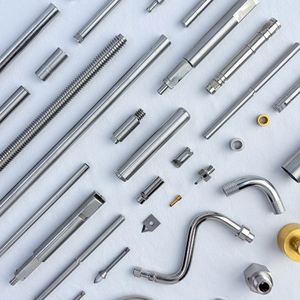 Componentes CNC Personalizados, Eje de Engranaje de Aluminio y Acero Inoxidable con Dientes Enrollados de Doble Extremo, Fangze, Personalizado OEM - Product Image 3