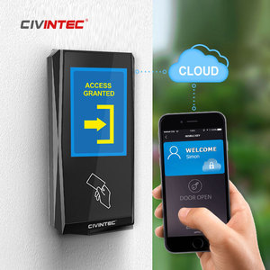 CT9 Linux Based Access Control <strong>RFID</strong> NFC Card <strong>Reader</strong> Door QR Code Access Controller Ethernet - Product Image 1