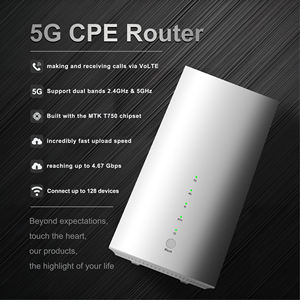 5g МОДЕМ WIFI 6 AX 3600 Мбит/с маршрутизатор с слотом для SIM-карты CPE 2 RJ45 1 RJ11 вольт Голосовой порт наружный антенный порт - Product Image 2