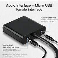 Adaptador convertidor HDMI a VGA, 1080P, 60Hz, 3,5mm, fuente de alimentación Micro USB para Ps5, PC, portátil, HDTV, proyector, consola de juegos