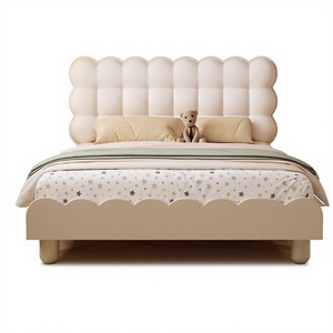 Serie de Habitaciones Infantiles Jim - Cama Infantil Tapizada de Madera Maciza con un Ambiente Vibrante y Moderno - Product Image 2