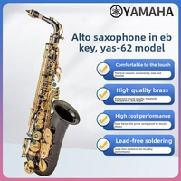 YMH Saxophone Alto Eb with Gold Lacquer Electrophoresis Gold for Beginners Examinations