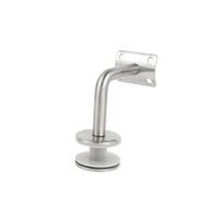 Vente en gros main courante réglable en acier inoxydable balustrade escalier garde-corps support mural pour tube carré