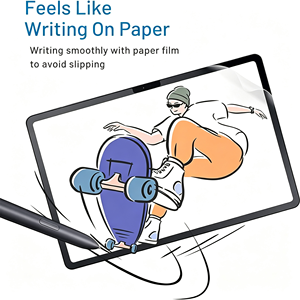 ฟิล์มกันรอยหน้าจอ ODM Paper Drawing Feel สำหรับ Samsung Tab S7/S8/S9 Plus ป้องกันรอยนิ้วมือ ฟิล์มด้าน ป้องกันแสงสะท้อน ป้องกันแสงสีฟ้า - Product Image 5