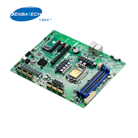 Placas Base IPF36_S24 Compatibles con LGA1151 con Chipset B365, 4* DDR4, 2 Lan, 24 SATA, 1* PCI-Express 16x, Placa para PC