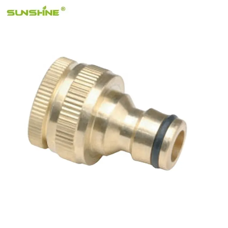 Zonneschijn Tuinslang 3/4 "(19 Mm) Messing Connector Vrouwelijke Koppeling Kraan Adapter