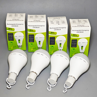 Batterie rechargeable Chargement rechargeable Ampoules LED rechargeables d'urgence