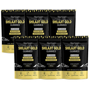 OEM Label Hot Sale Organic Shilajit Ashwagandha Gomas Pure Himalayan Shilajit Gomas Atacado Gold Mineral Suplementos - Product Image 4